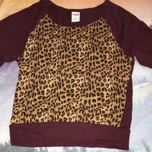 Cheetah Print PINK VS Shirt